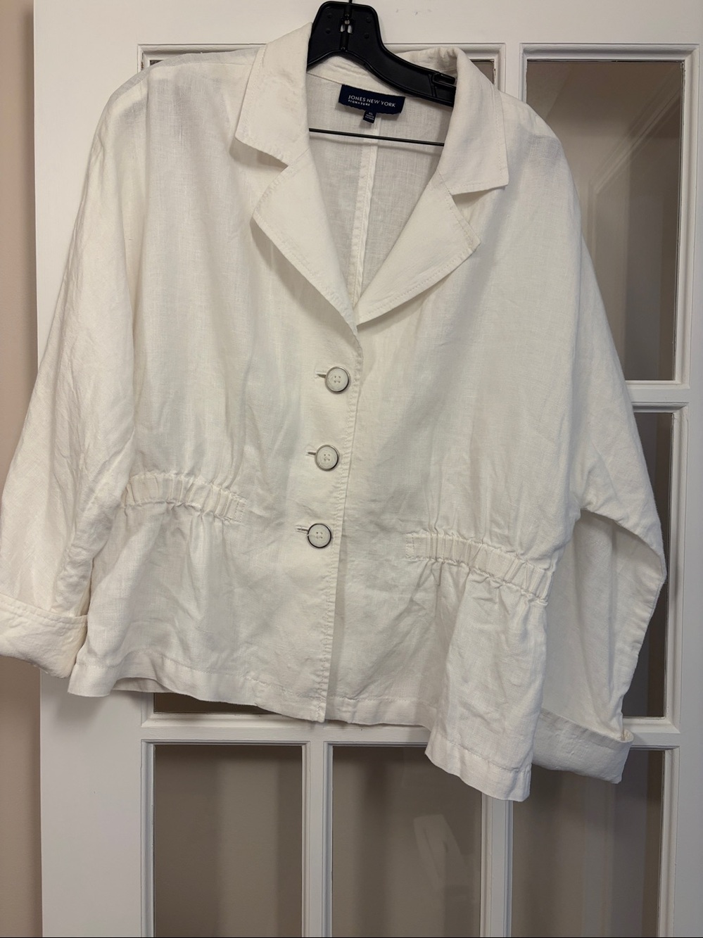 Jones New York linen jacket ptp24”